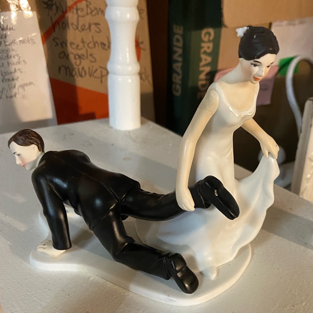 Bowring Bride and Groom Cake Topper